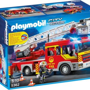 PLAYMOBIL-Feuerwehrauto mit Leiter